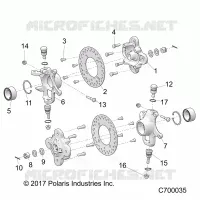 SUSPENSION AVANT HUB
