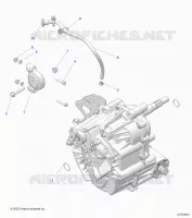 SYSTÃˆME DE TRANSMISSION, MAIN GEARCASE MOUNTING -R24RSF99AY (C701280-1)
