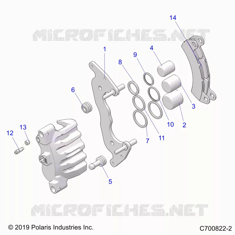 FREIN AVANT CALIPER