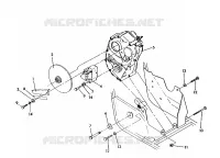 RH SUPPORT PONT ET FREIN 250 2X4 / W927527 (4922862286029A)