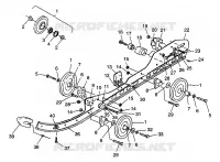 FIXATION RAIL (SUSPENSION) XLT LTD 0973756 and EUROPEAN XLT LTD E973756 (4937793779B008)