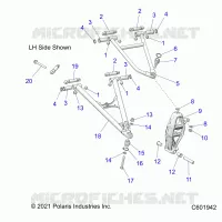 TRIANGLES SUSPENSIONS AVANT 