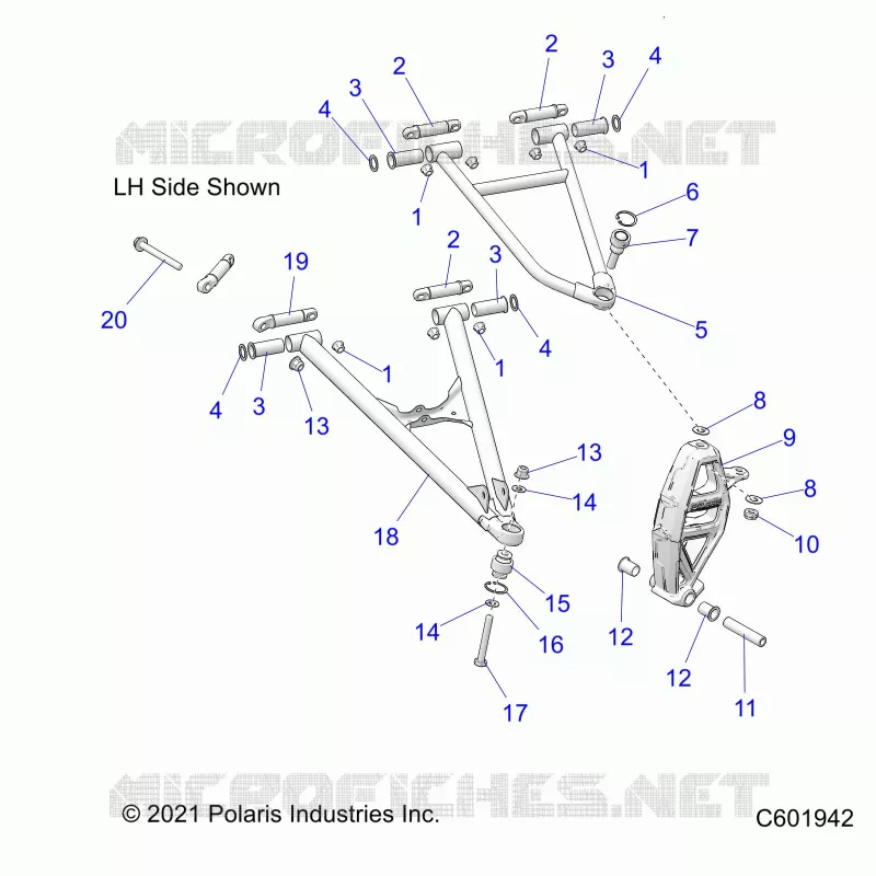 TRIANGLES SUSPENSIONS AVANT 