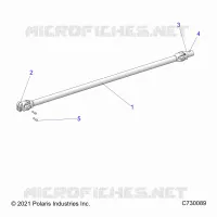 SYSTÃˆME DE TRANSMISSION, FRONT PROP SHAFT