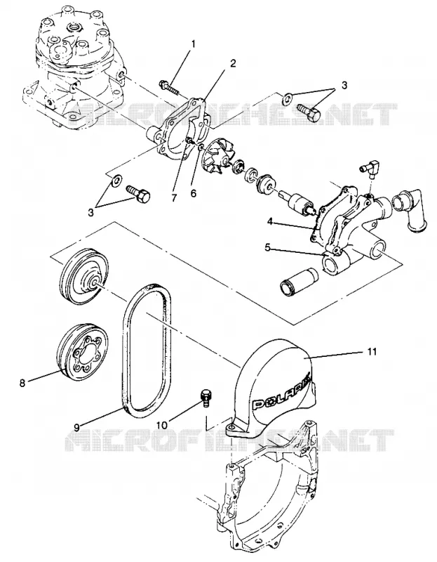 POMPE A EAU Storm 0965782, Storm SKS 0965582,  Euro Storm E965782, Euro Stor (4931593159D003)