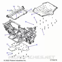 CHASSIS, CADRE 