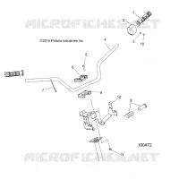 STEERING, GUIDON ET COMMODOS