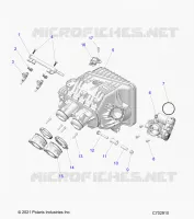 ENGINE, INTAKE MANIFOLD, CORPS DE PAPILON, FUEL RAIL