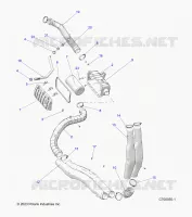 ENGINE, PRISE D'AIR SYSTEM