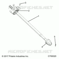SYSTÃˆME DE TRANSMISSION, FRONT PROP SHAFT