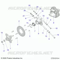 SUSPENSION, PORTE BAGAGES ARRIERE