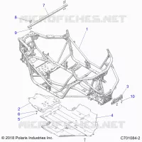 CHASSIS, MAIN FRAME AND SKID PLATE