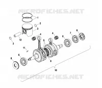 PISTON ET VILEBREQUIN