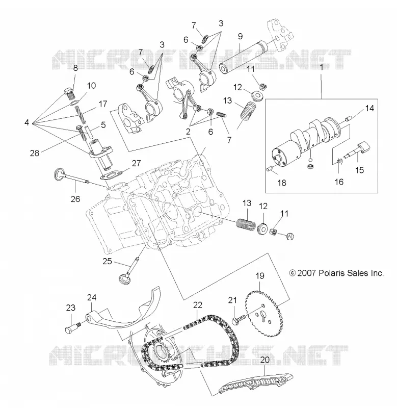 SOUPAPES and CAMSHAFT