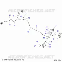 BRAKES, BRAKE LINES AND MAITRE CYLINDRE