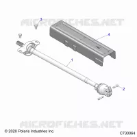 SYSTÃˆME DE TRANSMISSION, FRONT PROP SHAFT