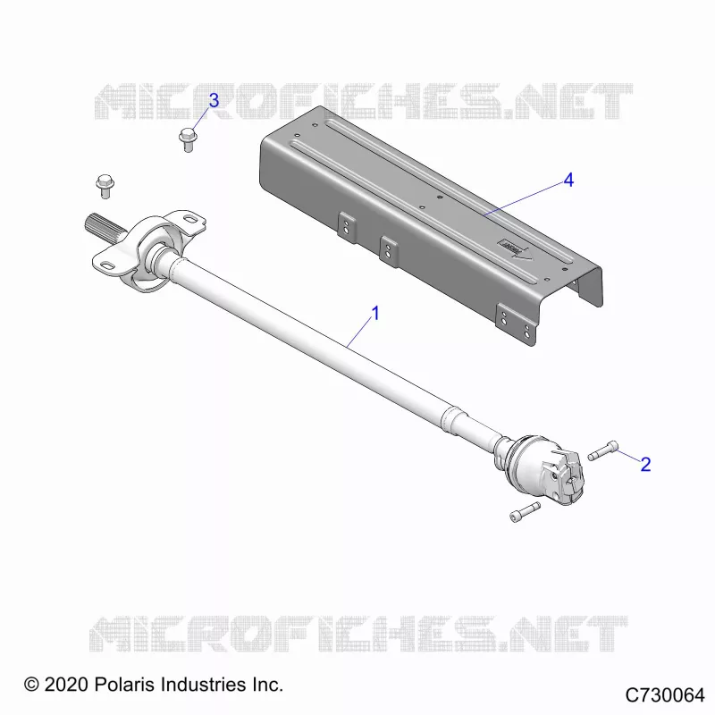 SYSTÃˆME DE TRANSMISSION, FRONT PROP SHAFT