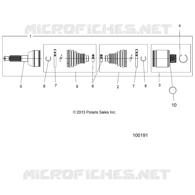 SYSTÈME DE TRANSMISSION, ARBRE DE TRANSMISSION ARRIERE