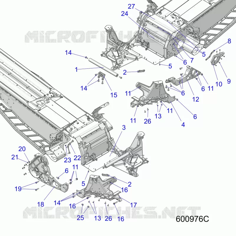 CHASSIS, BULKHEAD ASM.