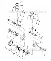 PISTON AND VILEBREQUIN 400 (4915411541037A)