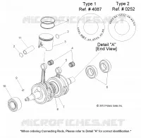 PISTON ET VILEBREQUIN
