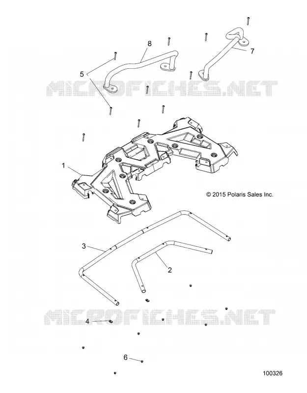 PORTE BAGAGES ARRIERE and HAND GRIPS