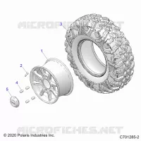 ROUES, REAR