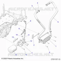 FILTRE A HUILE, OIL COOLER AND RELATED