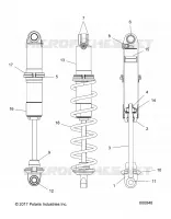 AMORTISSEUR, IFS MONOTUBE
