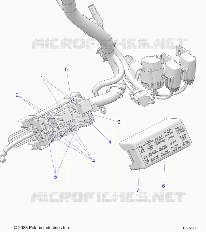 ELECTRICITE, FUSE BLOCK, FUSES