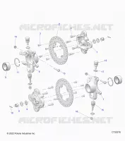 SUSPENSION AVANT HUB
