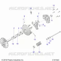 SYSTÃˆME DE TRANSMISSION, PRIMARY CLUTCH