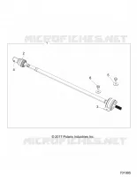 SYSTEME DE TRANSMISSION, REAR PROP SHAFT