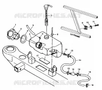 RESERVOIR D'HUILE XPLORER 400L W98CC38C (4945414541A014)
