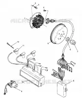 STATOR SL 900 B964291 and  Intl. SL 900 I964291 (4935583558C007)