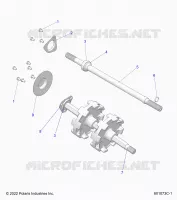 DRIVE TRAIN, JACKSHAFT AND ARBRE DE TRANSMISSION