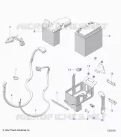 ELECTRICITE, BATTERY/BOX AND CABLES