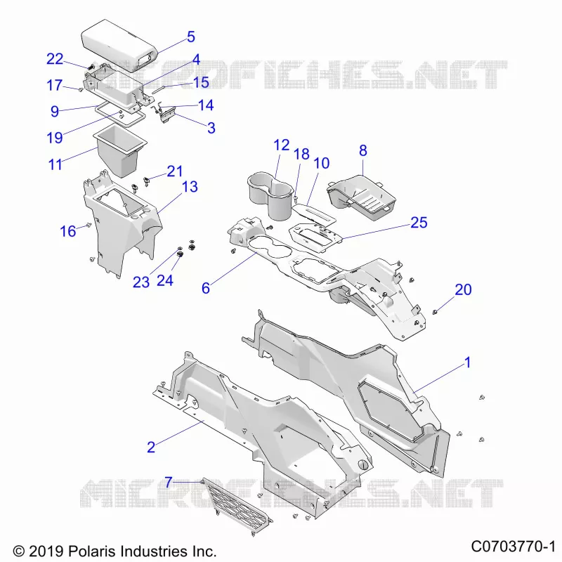 CONSOLE CENTRALE
