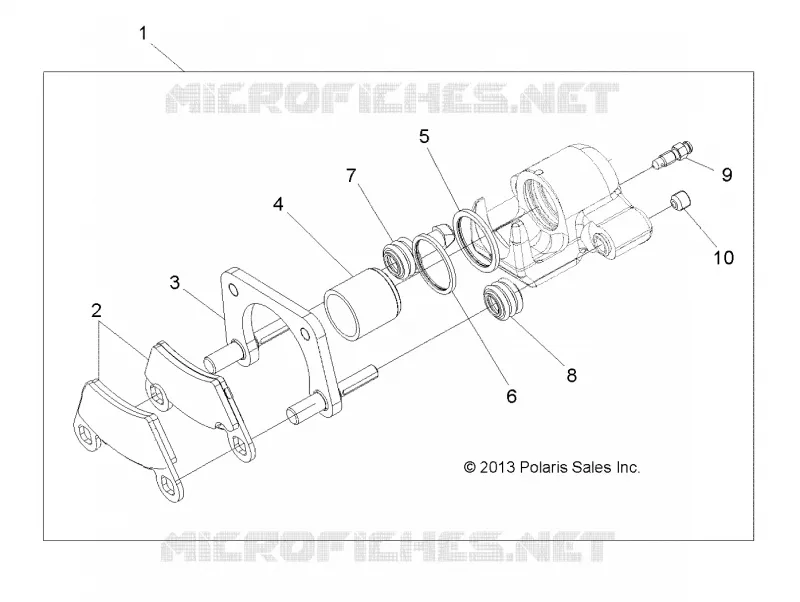 BRAKES, ETRIER DE FREIN ARRIERE