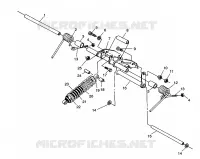 BRAS DE SUSPENSION ARRIERE WIDETRAK LX 0962064 AND EUROPEAN WIDETRAK LX E962064 (4931643164B012)