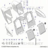 CARROSSERIE ARRIERE STORAGE COMPARTMENTS