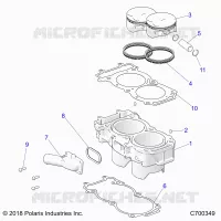 CYLINDRE AND PISTON