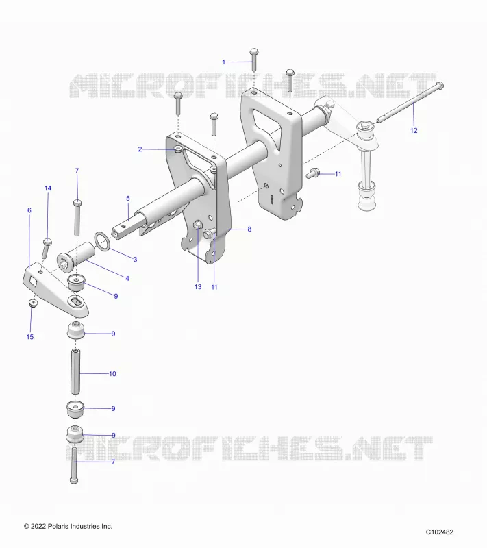 SUSPENSION, BARRE DE TORSION