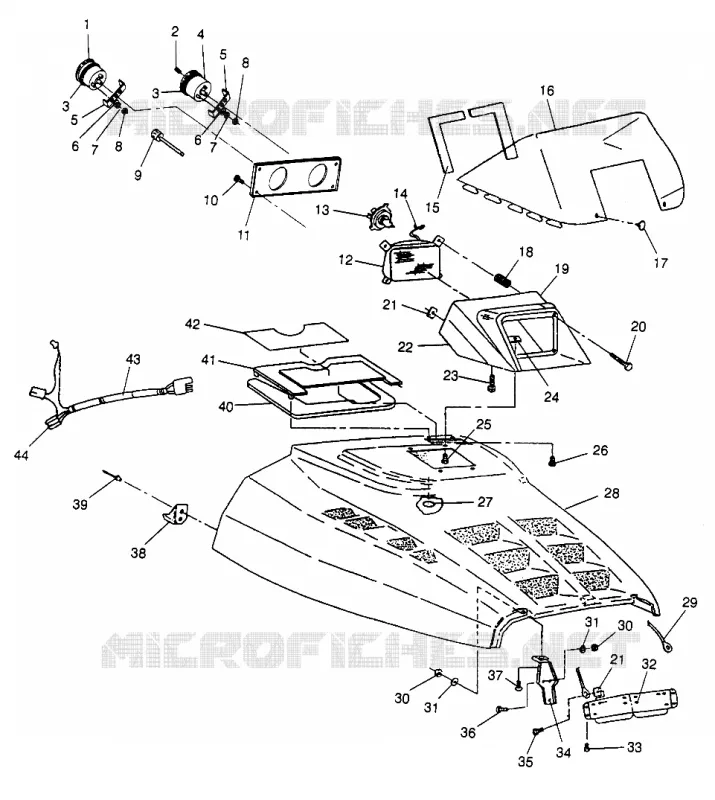 CAPOT 600 XC 0971776 and EUROPEAN 600 XC E971776 (4937933793A009)
