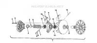 EMBRAYAGE DE TRANSMISSION  WIDETRAK (4921302130027A)