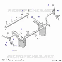 CHASSIS, FRONT CADRE ASM. (USA)