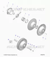 SYSTÃˆME DE TRANSMISSION, CLUTCH, SECONDARY