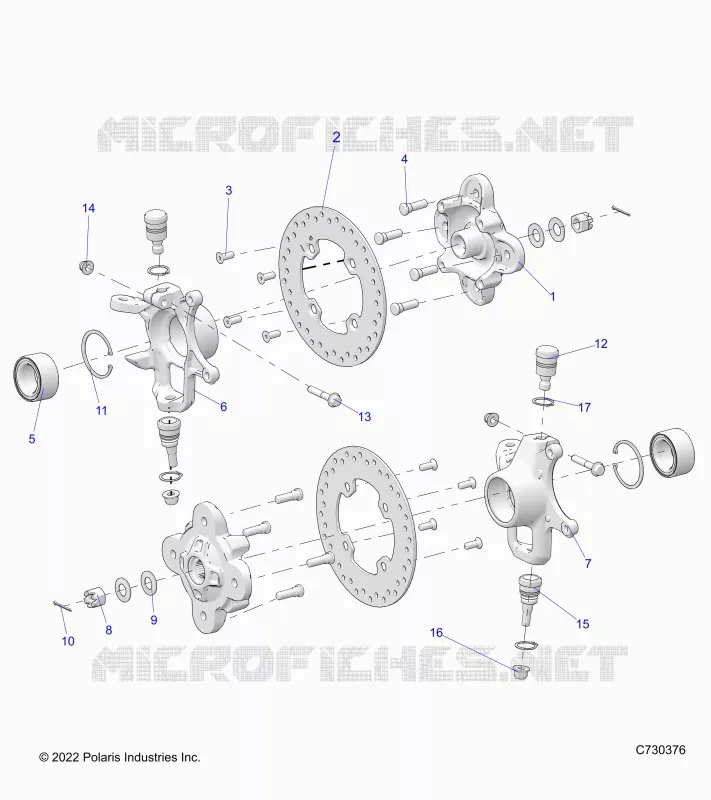 SUSPENSION AVANT HUB