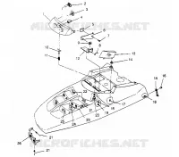 CAPOT/PHARE XLT TOURING 0952857 and  EUROPEAN XLT TOURING E9528 (4929172917A014)