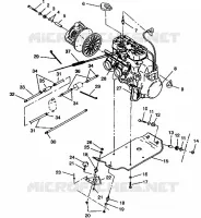 SUPPORT MOTEUR CLASSIC TOURING E942875 (49274027400032)